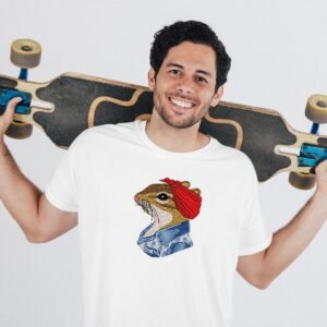 Animal Chipmunk Squirrel Machine Embroidery Pattern