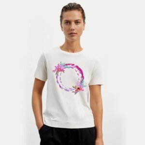 Sam Maloney Flowers  Machine Embroidery Pattern - Floral Circle Embroidery