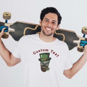 Shamrock Skull Embroidery Pattern For St Patrick's Day