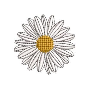 Mini Flower Machine Embroidery Pattern, Autumn Embroidery Design