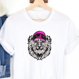 Lion Head Machine Embroidery Pattern Jungle Lovers Wildlife Animal