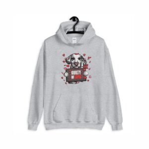 Valentine's Day Embroidery Pattern For Dog Lovers