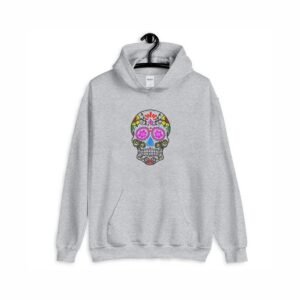 Day of Dead Skull Machine Embroidery Design