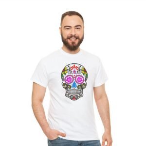 Mexican Embroidery Design - Day Of The Dead Skull Embroidery Pattern