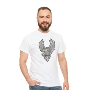 Flying Eagle Machine Embroidery Pattern