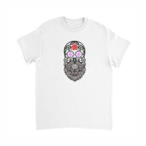 Mexican Machine Embroidery Design With Male Skull