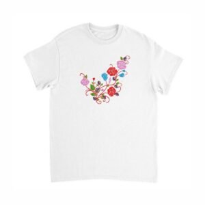 Rose Flower Border Machine Embroidery Design
