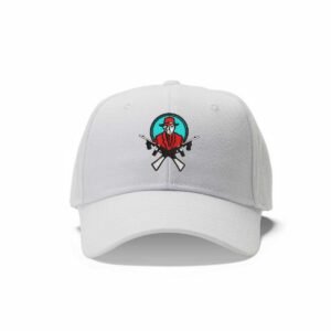 Capones Gun Embroidery Pattern Crossed Rifles