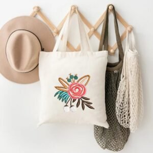 Flower Embroidery Pattern, Floral Bouquet Machine Embroidery