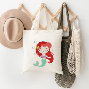 Cute Mermaid Machine Embroidery Design, Sea Theme Fish Embroidery