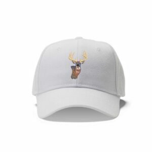 Deer Antler Machine Embroidery Design | Wild Animal Embroidery Pattern