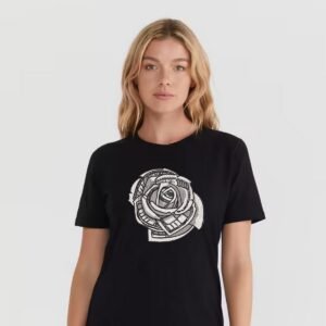 Vintage Rose Flower Machine Embroidery Pattern