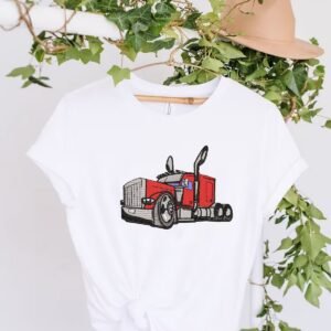 Peterbilt Cab Machine Embroidery Pattern