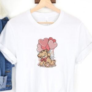 Teddy Bear Heart Machine Embroidery Pattern