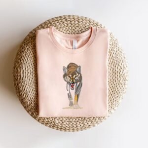 Wildlife Wolf Forest Animals Machine Embroidery Pattern