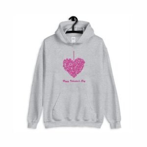 Happy Valentine's Day Heart Embroidery Pattern