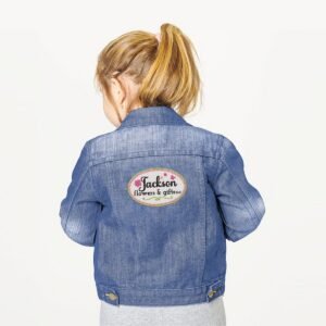 Flower Badge Machine Embroidery Pattern Design