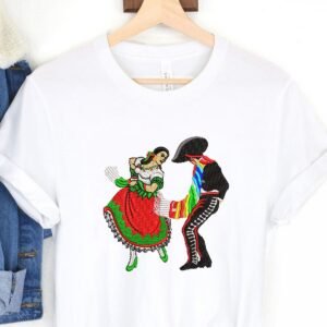 Mexican Couple Machine Embroidery Design, Fiesta Grande Pattern