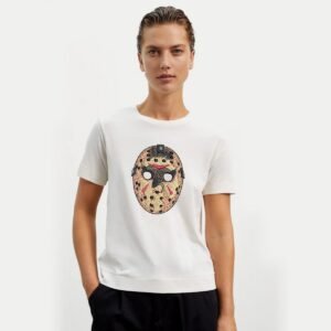 Fri 13th Mask Embroidery Pattern For Clothing And Decorations