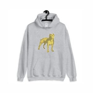 Pitbull Dog Animal Embroidery Pattern