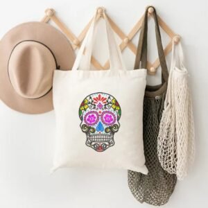 Mexican Embroidery Design - Day Of The Dead Skull Embroidery Pattern