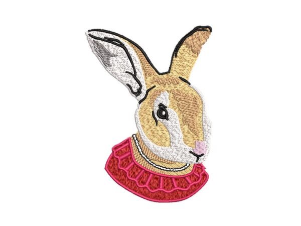 Easter Bunny Hare and Rabbit Embroidery Pattern