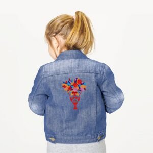 Flower Bouquet Vase Machine Embroidery Design