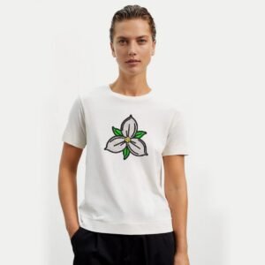 Trillium Flower Design For Embroidery Machine