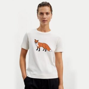 Cute Fox Machine Embroidery Pattern Animal Design
