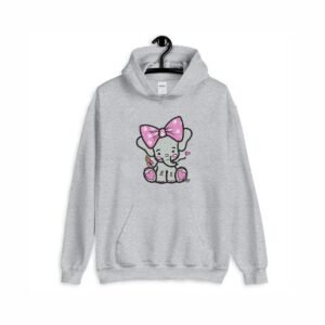 Baby Girl Elephants Machine Embroidery Pattern