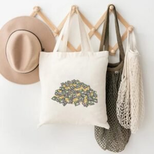 Dollar Notes Money Piles Embroidery Design