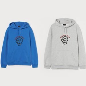 Heart Eyes Skull Embroidery Pattern For Valentine's Day